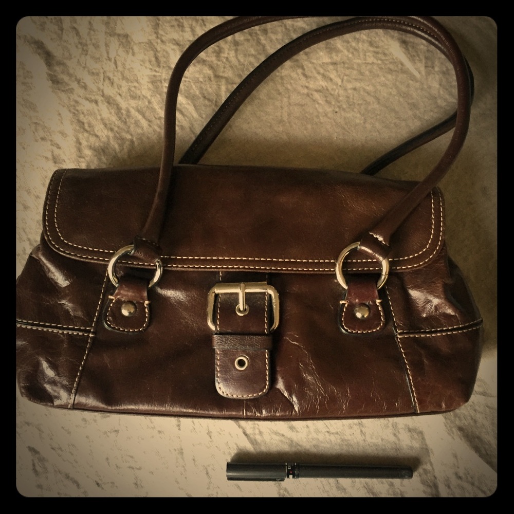 Brown handbag
